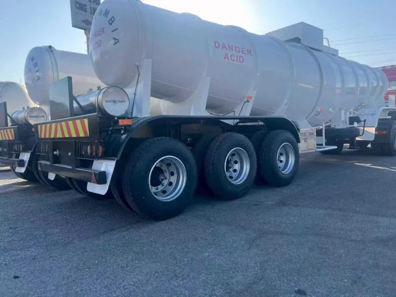 V-Shaped Acid Tanker