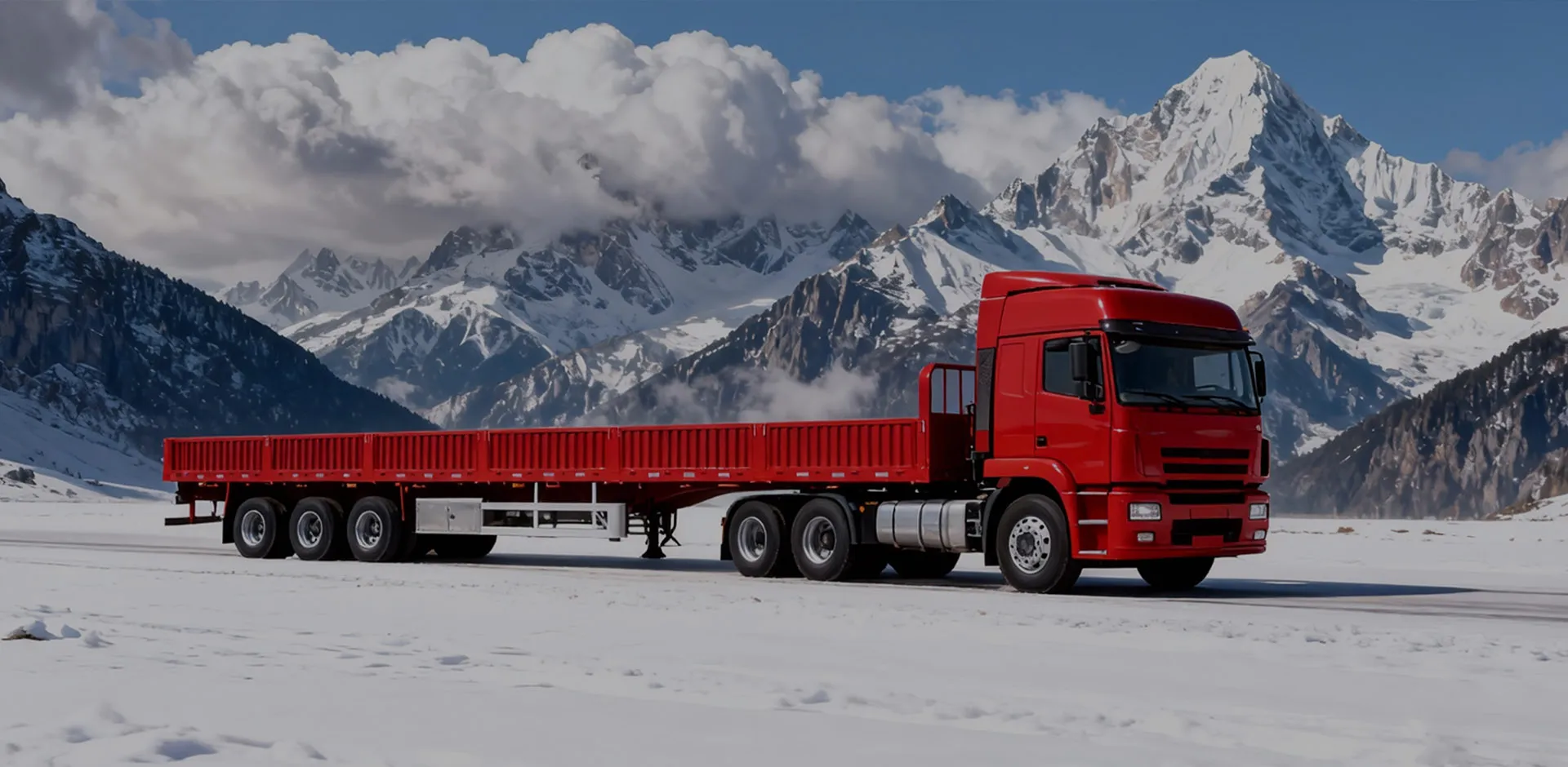 HCSV Flatbed Trailers built for Heavy-duty Cargo Transport
