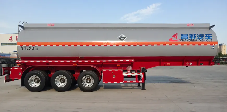 Stainless Steel Tanker Trailer