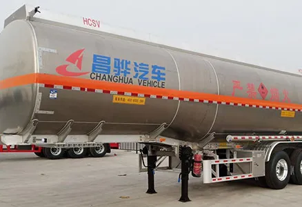 Lightweight Design Meets High Safety: HCSV Aluminum Tanker Trailers Empowering Efficient Hazmat Logistics