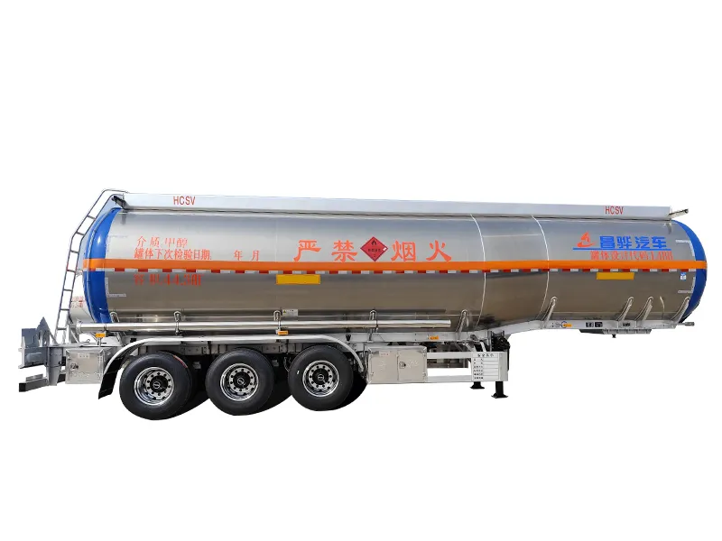 Blue Header Tank Trailer