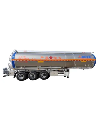Blue Header Tank Trailer
