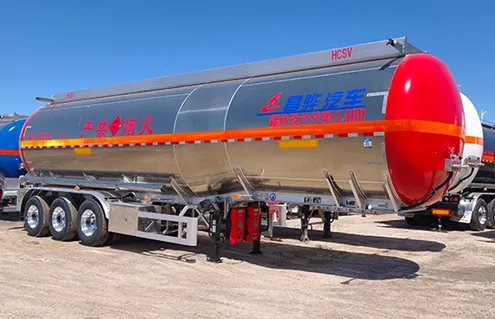 Flammable Liquid Gasoline Tanker Trailer