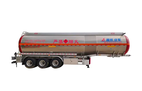 Aluminum Alloy Formaldehyde Semi Tank Trailer