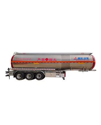 Aluminum Alloy Flammable Liquid Formaldehyde Transport Semi-Trailer