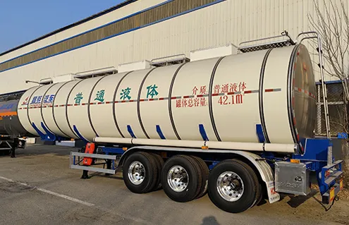 Stainless Steel Insulated Semi-Trailer