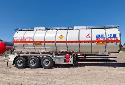 HCSV Launches HCH9401GYWB Oxidizing Substance Tank Semi-Trailer, Breaking Through Temperature Control Barriers for Liquid Ammonium Nitrate Transportation