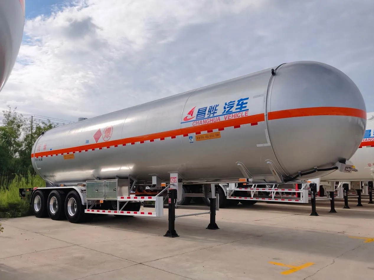 HCSV 59.5 cubic meter propylene tank semi trailer HCSV 59.5 cubic meter propylene tank semi trailer
